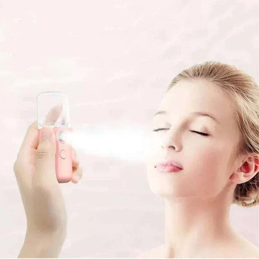 USB Mist Facial Sprayer  Humidifier Rechargeable Nebulizer